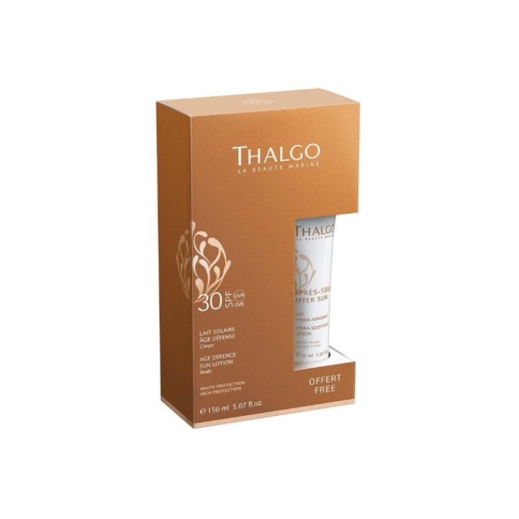Thalgo Lait Solaire Age Défense Spf30 150 ml Coffret 2 Parties 2018