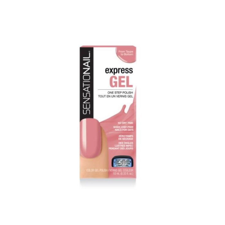 Sensationail Express Gel Vernis Du Taupe Au Fond