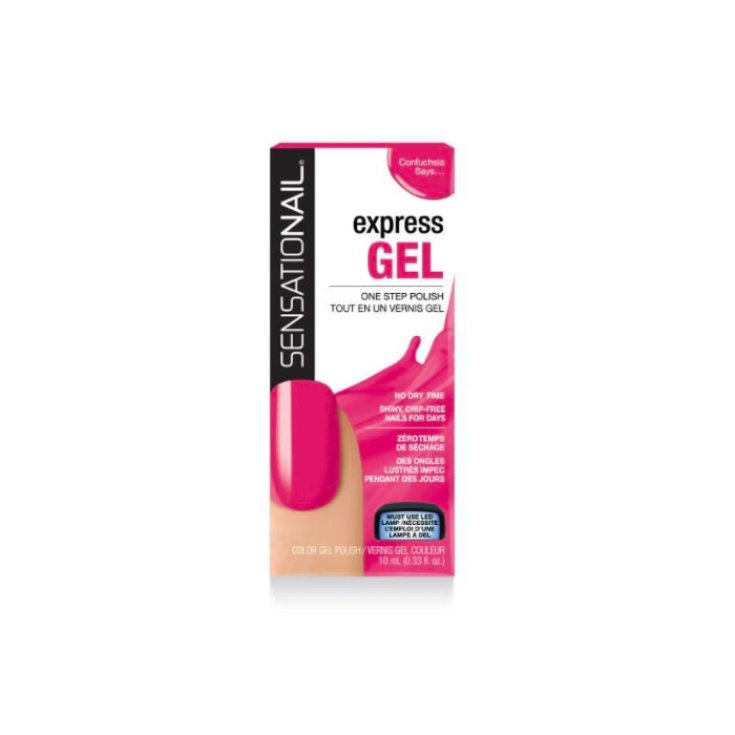 Sensationail Express Gel Vernis Confuchsia Says
