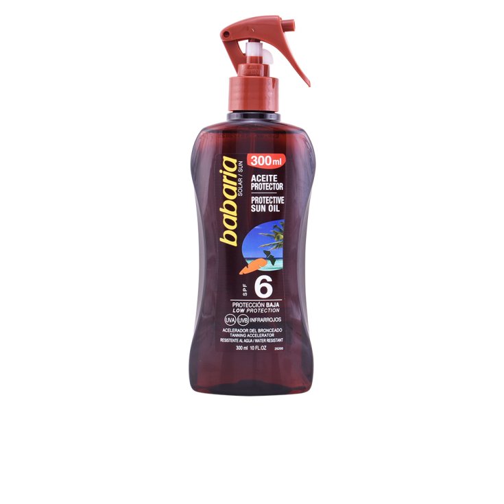 Babaria Spf6 Huile Solaire Protectrice A L'Huile De Carotte 300 ml