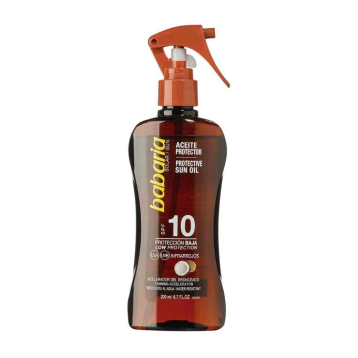 Babaria Huile De Noix De Coco Et Aloe Vera Spray Spf10 200 ml