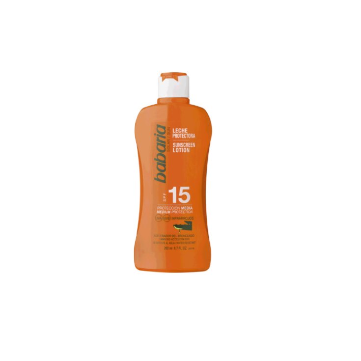 Babaria Lotion Solaire Spf15 Aloe Vera 200ml