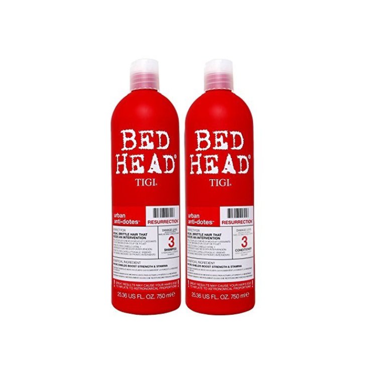 Tigi Bed Head Urban Antidotes Resurrection Shampooing 750ml Set 2 Parties 2018