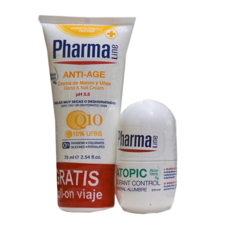 Pharmaline Crème Mains 75 ml & Déodorant Contrôle 25 ml Coffret 2 Parties