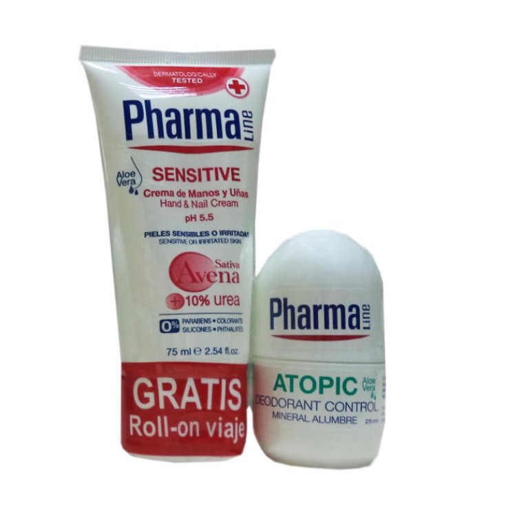 Pharmaline Crème Mains 75 ml & Déodorant Contrôle 25 ml Coffret 2 Parties