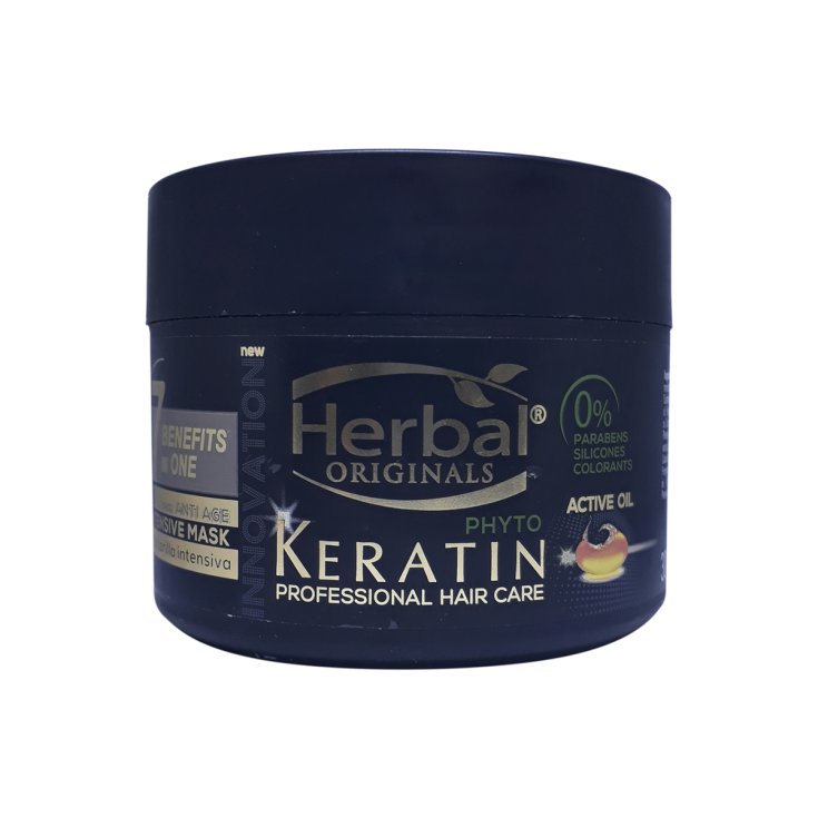 Herbal Hispania Keratin Mask Intensive 7 Benefits BB Cream Anti Aging 300ml Herbal Hispania Keratin Mask Intensive 7 Benefits BB Cream Anti Aging 300ml