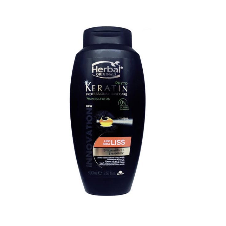 Herbal Hispania Kératine Liss Shampooing 400 ml