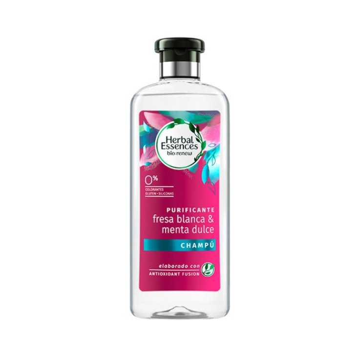 Herbal Essences Fraise & Menthe Douce Shampooing Propre 400ml