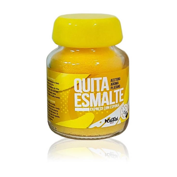 Katai Nails Acetona Dissolvant pour Vernis à Ongles Fruity Dips Banane 75 ml