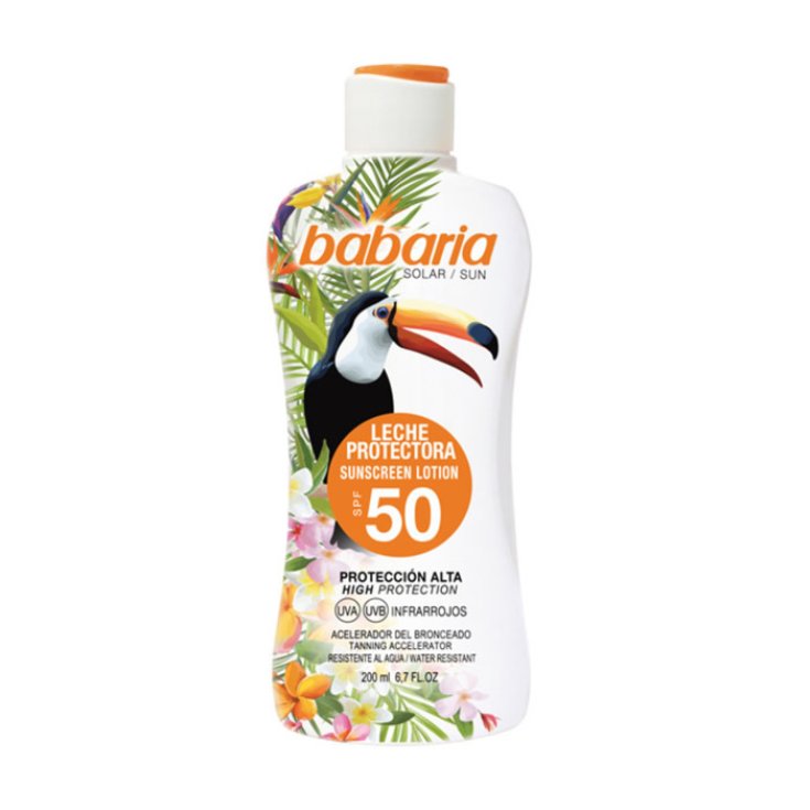Babaria Tropical Sun Lotion Solaire Spf50 200 ml