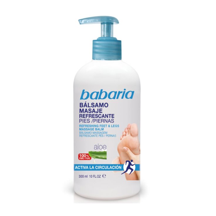 Babaria Aloe Baume de Massage Rafraîchissant Pieds Et Jambes 300 ml