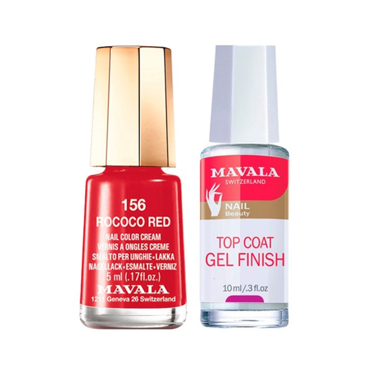 Mavala Vernis à Ongles 156 Rococo Rouge 5ml Set 2 Pièces 2018