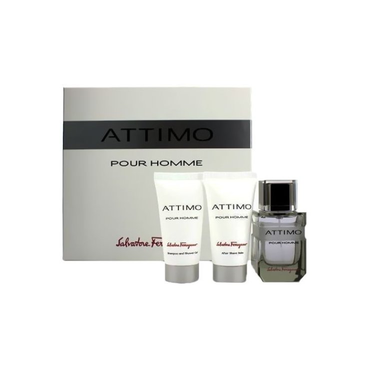 Salvatore Ferragamo Attimo Pour Homme Eau De Toilette Vaporisateur 60 ml Coffret 3 Parties 2018