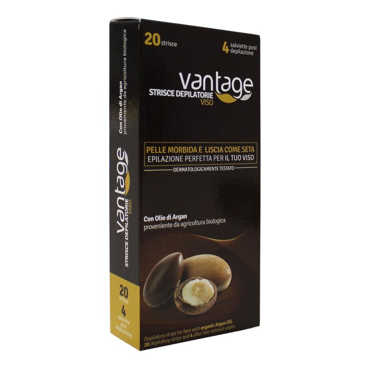 VANTAGE STRIPS DEPIL ARGAN VISAGE20