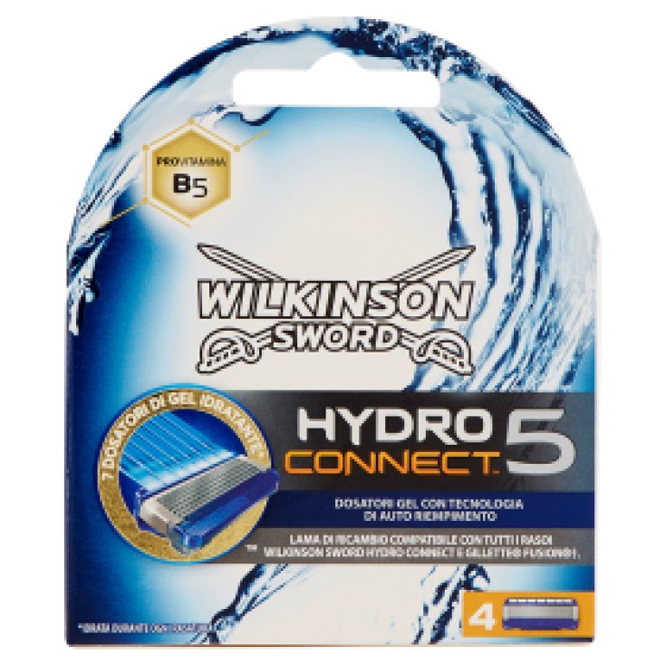 WILKINSON HYDRO 5 LAMES X 4