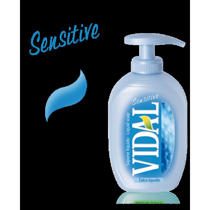 * VIDAL SAP LIQ TALC 300 ML