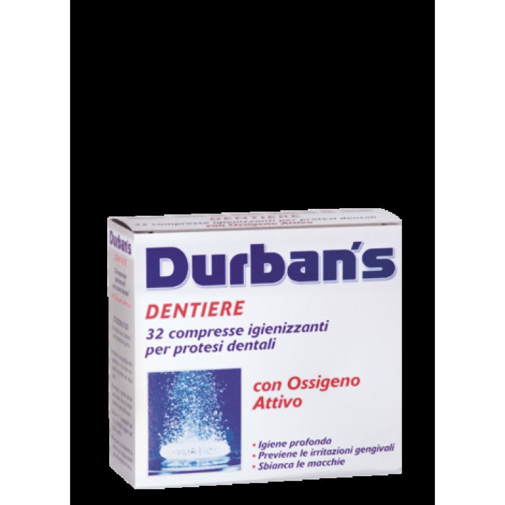 TABLETTES DURBANS IGIENIZX DENT 32