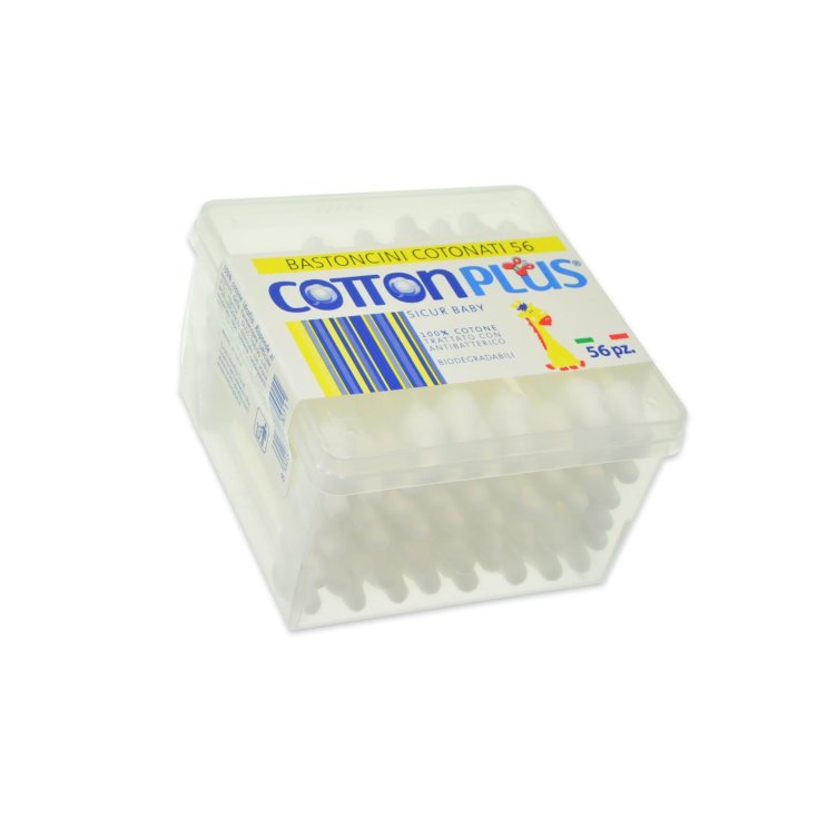 COTTON PLUS BÂTONS BÉBÉ X 56