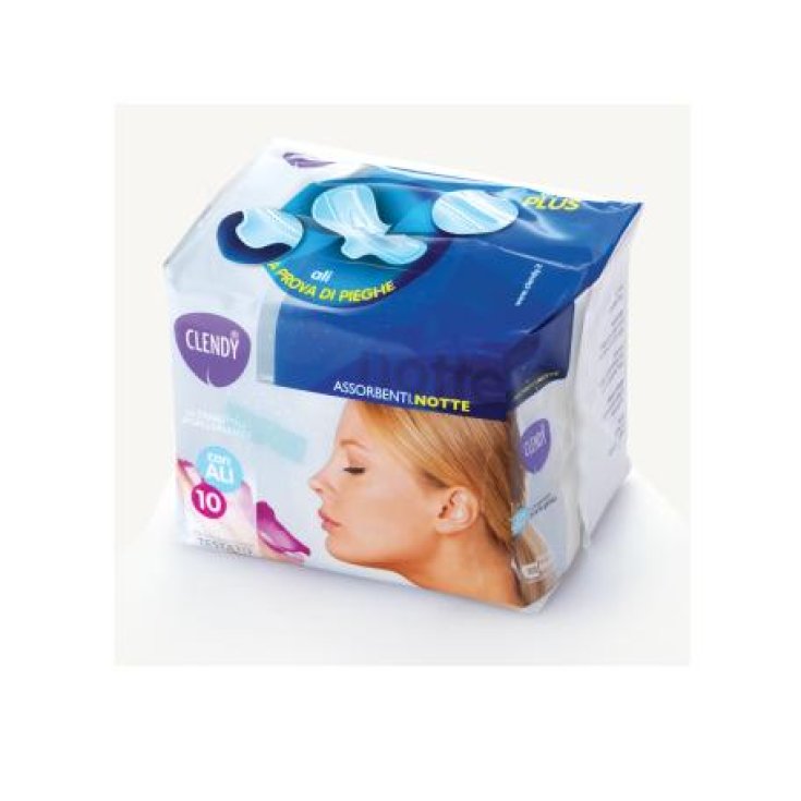 CLENDY ABSORBANT NUIT 10 PCS