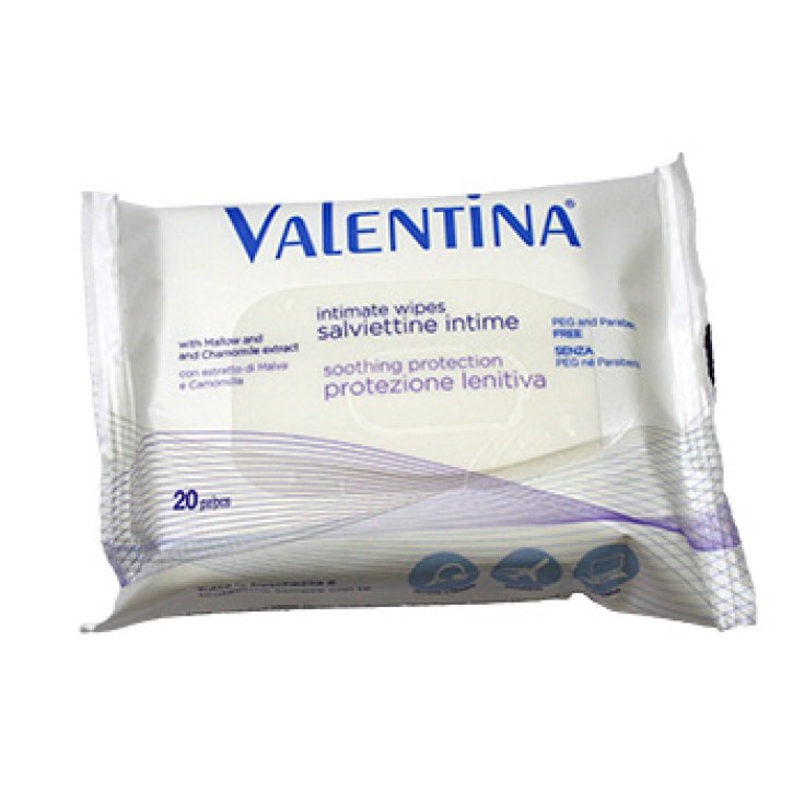 * VALENTINA LINGETTES INTIMES 20 PCS