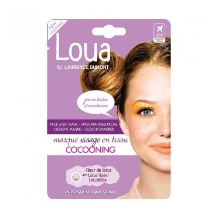 LOUA MASC EN TISSU VISAGE COCOONIN