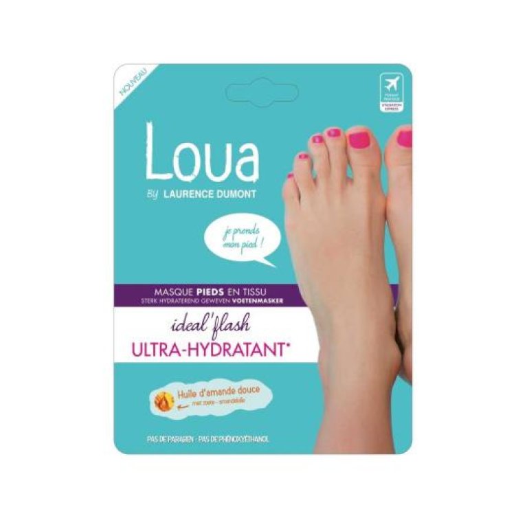 LOUA MASC EN TISSU POUR LES PIEDS IDRATAN