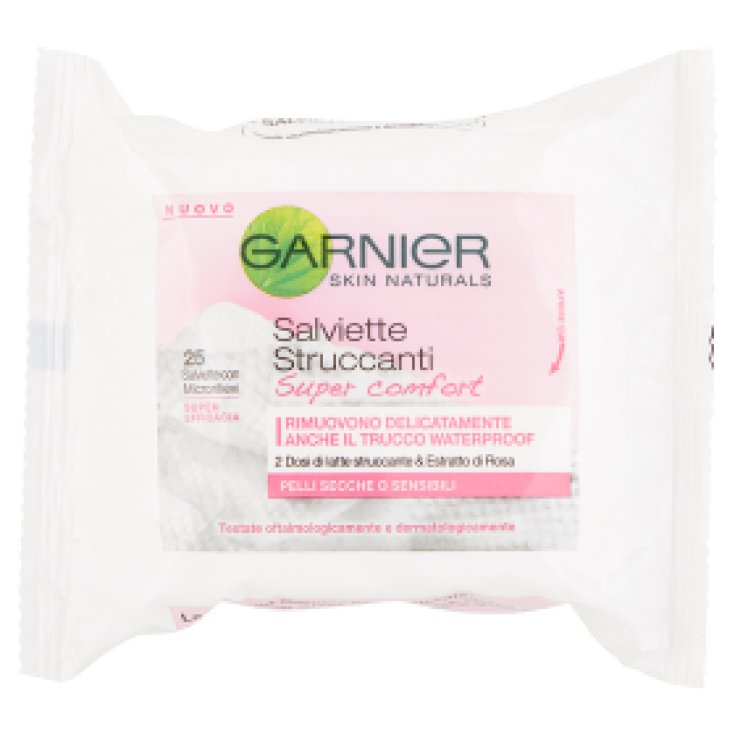 GARNIER SENSITIVE LINGETTES ROSE 2