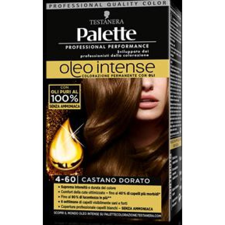 PALETTE D'HUILE 4-60 BRUN DORÉ