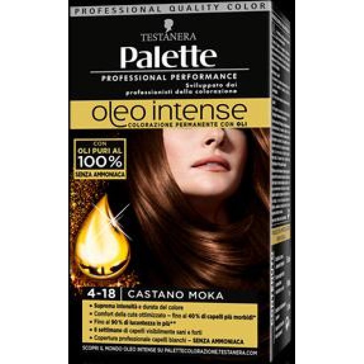 PALETTE OLEO 4-18 MARRON GLACE
