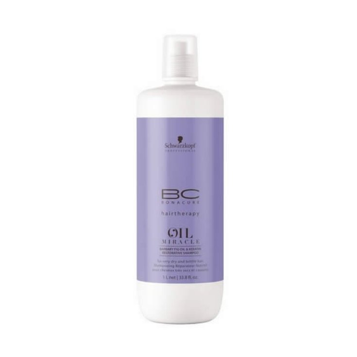 Schwarzkopf Bc Oil Miracle Shampooing réparateur à l'huile de figue de Barbarie 1000 ml