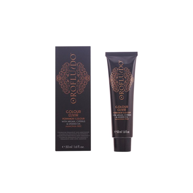 Orofluido Color Elixir Coloration Permanente 7,40 Blond Cuivré Intense 50 ml