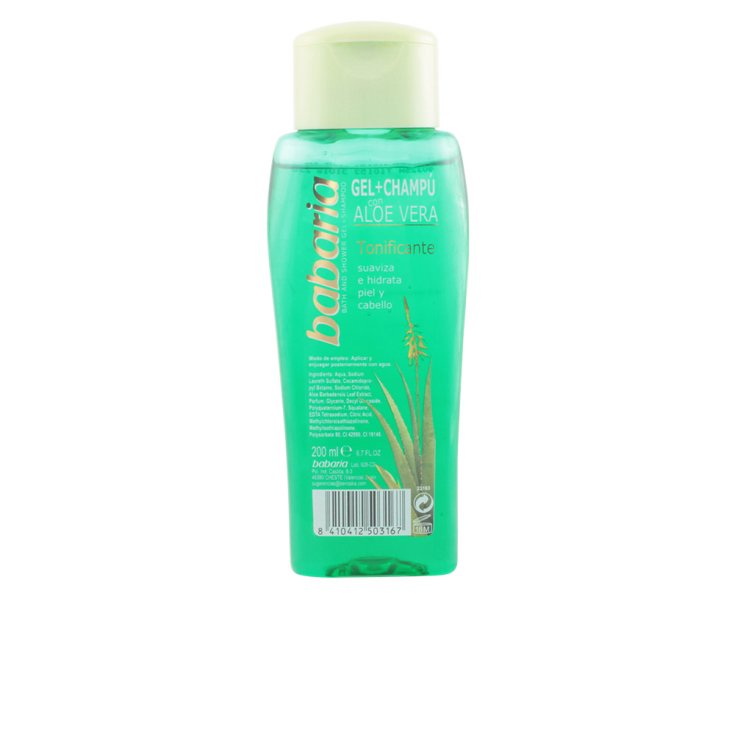 Babaria Aloe Vera Shampoing + Gel 200ml