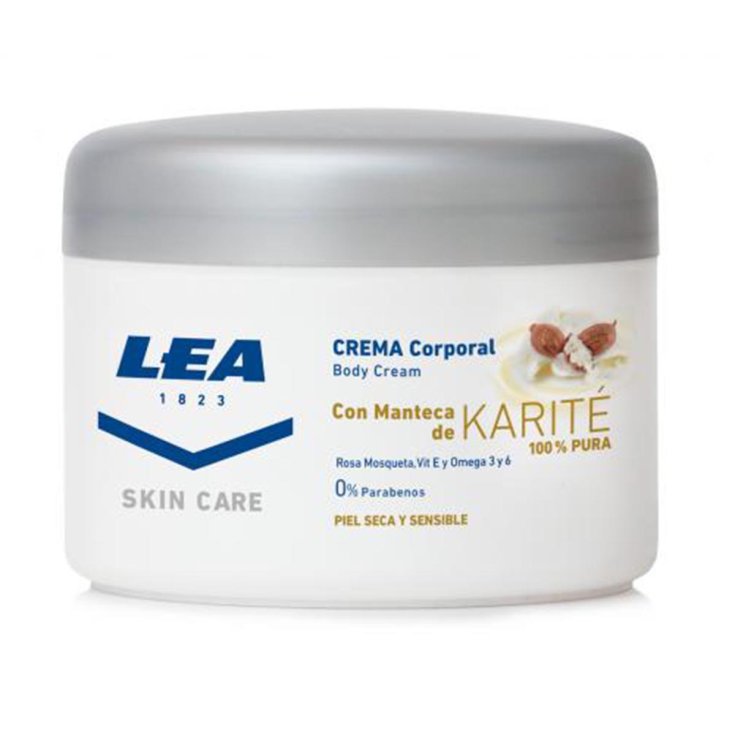 Lea Skin Care Crème Corporelle Au Beurre De Karité Peaux Sèches200ml