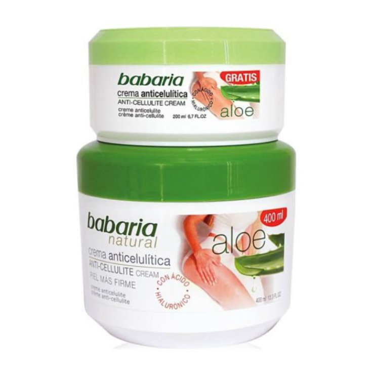 Babaria Aloe Crème Anti-Cellulite 400 ml Coffret 2 Parties