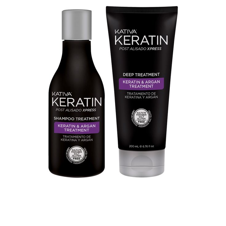 Kativa Keratin Post Xpress Kit de Lissage 2 Pièces 2018 Kativa Keratin Post Xpress Kit de Lissage 2 Pièces 2018
