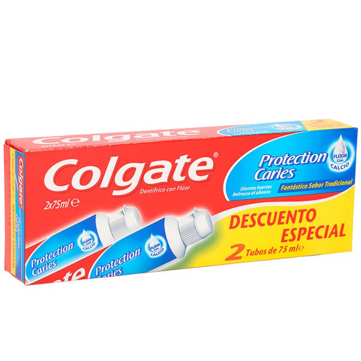 Colgate Protection Caries Dentifrice 2x75ml
