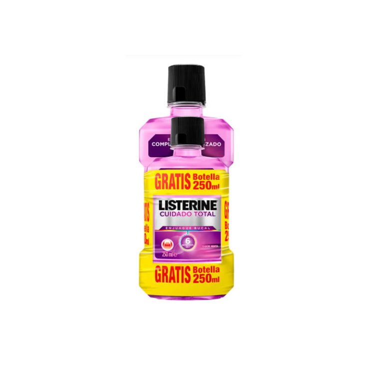Ensemble de rince-bouche Listerine Total Care 2 pièces