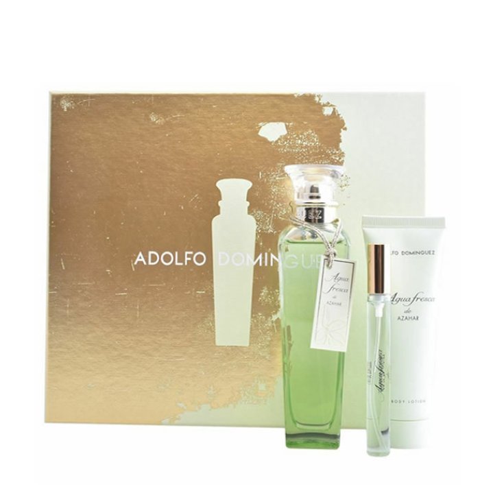 Adolfo Dominguez Agua Fresca De Azahar Eau De Toilette Vaporisateur 120ml Coffret 3 Pièces 2018