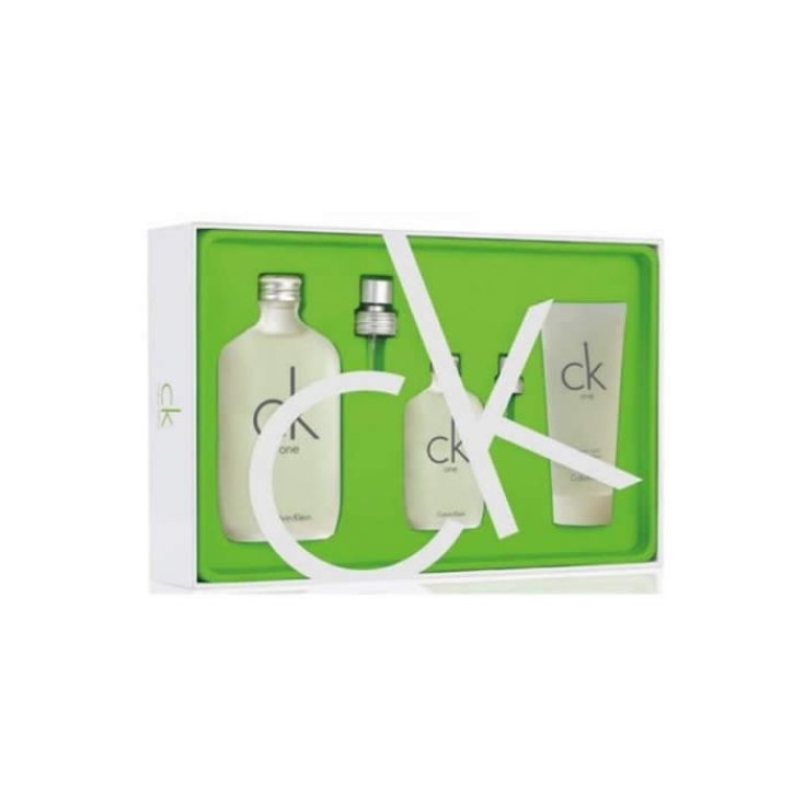 Calvin Klein One Eau De Toilette Vaporisateur 100ml Coffret 3 Parties 2018
