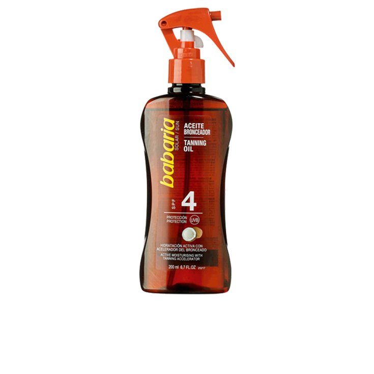 Babaria Huile Bronzante A L'Huile De Coco Spf4 200 ml