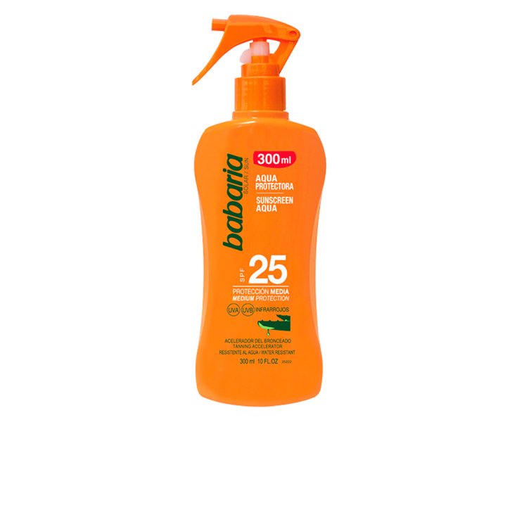 Babaria Crème Solaire Eau Protectrice Spf25 300ml