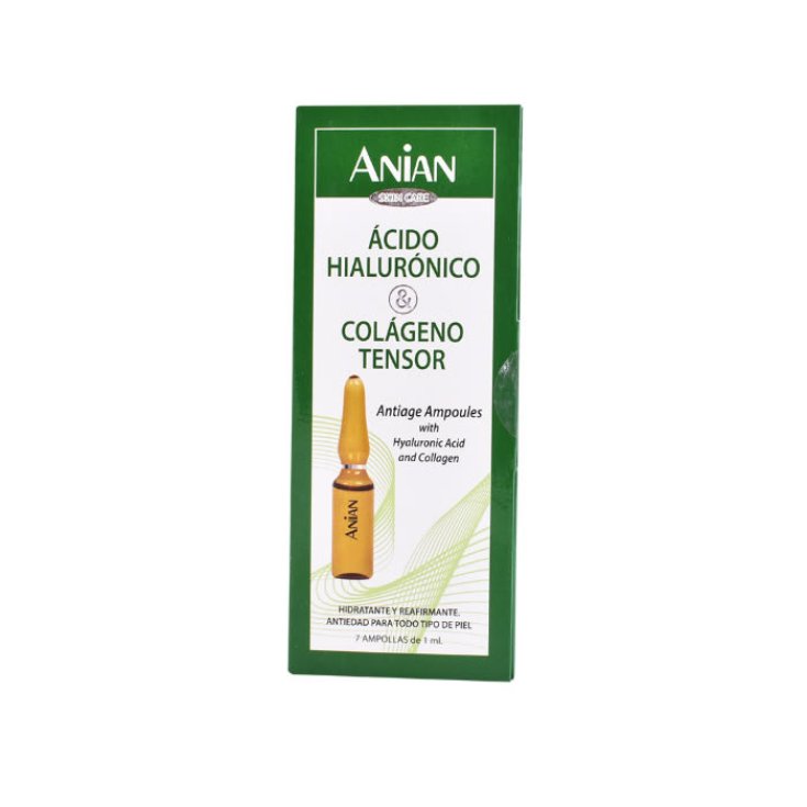 Anian Antiage Ampoules Acide Hyaluronique Et Collagène 7x1ml