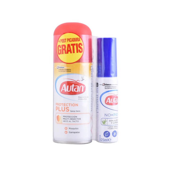 Autan Répulsif Spray Dry Set 2 Pièces