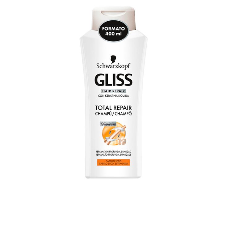 Schwarzkopf Gliss Shampooing Réparateur Total 400ml