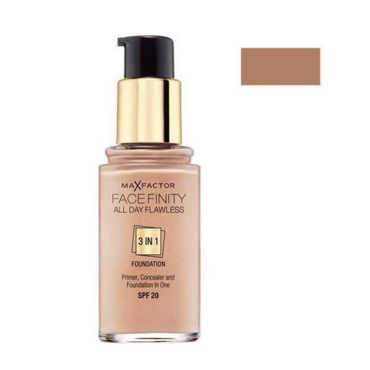 Max Factor Foundation Face Finity All Day Flawless 3 en 1 85 Caramel