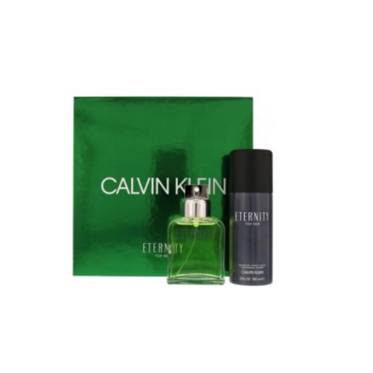 Calvin Klein Eternity Eau De Toilette Vaporisateur 100 ml Coffret 2 Parties