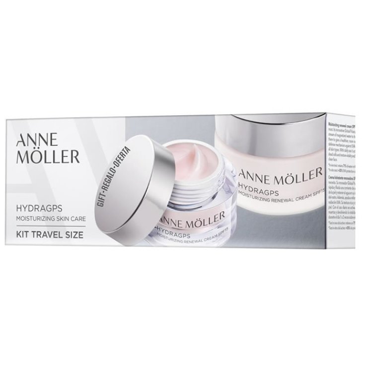 Anne Möller Hydragps Renewal Moisturizer Spf15 50ml Coffret 2 Parties 2018
