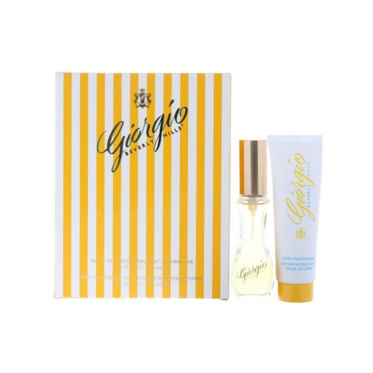 Giorgio Yellow Eau De Toilette 30ml Coffret 2 Parties 2018