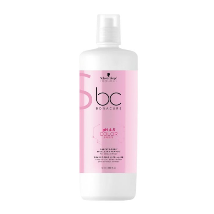 Schwarzkopf Bc Color Freeze Shampoing Micellaire Sans Sulfate 1000ml