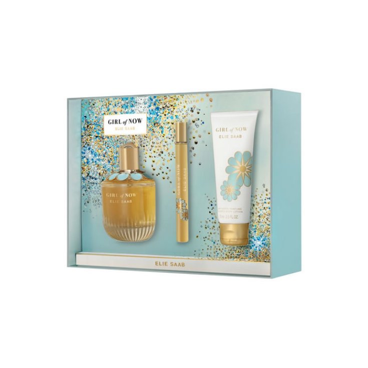 Elie Saab Girl Of Now Eau De Parfum Vaporisateur 90ml Coffret 3 Parties 2018